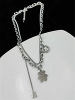 Multilayer Bear Pendant Tassel Necklace Wholesale Nihaojewelry main image 5