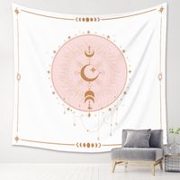 Simple Sun Moon Printing Background Decoration Hanging Cloth Wholesale Nihaojewelry main image 4