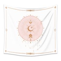 Simple Sun Moon Printing Background Decoration Hanging Cloth Wholesale Nihaojewelry main image 6