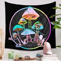 Bohemian Psychedelic Mushroom Background Hanging Cloth Tapestry Wholesale Nihaojewelry main image 1