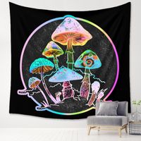 Bohemian Psychedelic Mushroom Background Hanging Cloth Tapestry Wholesale Nihaojewelry main image 4