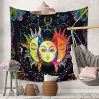 Bohemian Colorful Sun Tapestry Background Wall Decoration Wholesale Nihaojewelry main image 4