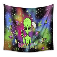 Fashion Green Alien Tapestry Background Wall Decoration Wholesale Nihaojewelry main image 5