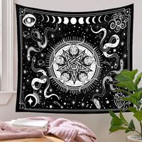 Bohemian Snake Moon Lines Tapestry Background Wall Decoration Wholesale Nihaojewelry main image 1