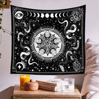 Bohemian Snake Moon Lines Tapestry Background Wall Decoration Wholesale Nihaojewelry main image 3