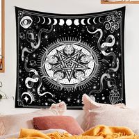 Bohemian Snake Moon Lines Tapestry Background Wall Decoration Wholesale Nihaojewelry main image 5