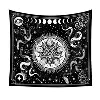 Bohemian Snake Moon Lines Tapestry Background Wall Decoration Wholesale Nihaojewelry main image 6