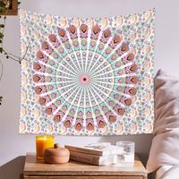 Bohemian Clashing Color Circle Tapestry Background Wall Decoration Wholesale Nihaojewelry main image 3