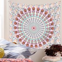 Bohemian Clashing Color Circle Tapestry Background Wall Decoration Wholesale Nihaojewelry main image 4