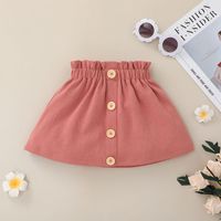 Fashion Long-sleeved One-shoulder Blouse Skirt Baby Suit Wholesale Nihaojewelry main image 5