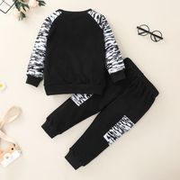 Korean Style Letter Printing Children's Sweater Pants Suit Wholesale Nihaojewelry main image 3
