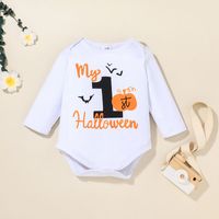 Nuevo Conjunto De Vestido De Mameluco De Impresión De Halloween Para Bebés Nihaojewelry Al Por Mayor main image 4