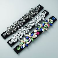 Bohemian Style Elastic Woven Color Gemstone Belt Wholesale Nihaojewelry main image 5