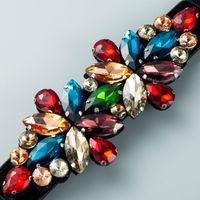Fashion Flower Rhinestone Diamond Artificial Gemstones Women's Corset Belts main image 5