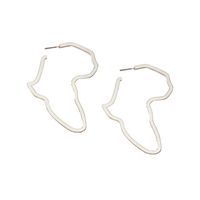 Fashion Hollow Geometric Irregular Stud Earrings Wholesale Nihaojewelry main image 6