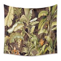 Tropical Jungle Green Plant Tapestry Home Bedroom Decoration Wholesale Nihaojewelry sku image 14