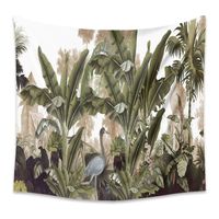 Tropical Jungle Green Plant Tapestry Home Bedroom Decoration Wholesale Nihaojewelry sku image 5