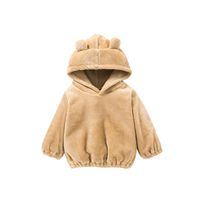 Cute Hooded Plush Children's Sweaters Wholesale Nihaojewelry sku image 2