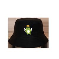 Cute Frog Angel Fisherman Wide Brim Basin Hat Wholesale Nihaojewelry main image 6