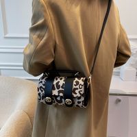 Mode Kontrastfarbe Leopard Schulter Umhängetasche Großhandel Nihaojewelry sku image 1