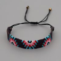 Fashion Turkey Evil Eye Miyuki Beads Weaving Wide Bracelet Wholesale Nihaojewelry main image 4