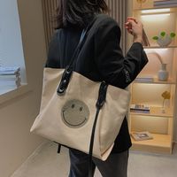 Autumn And Winter Leisure Canvas Large Capacity Portable Tote Bag All-matching Student Shoulder Shopping Bag Women's Bag 2021 New Fashion main image 5