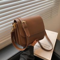 Fashion Simple Solid Color One-shoulder Messenger Square Bag Wholesale Nihaojewelry main image 5