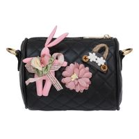 Fashion Rabbit Flower Decoration Children's Messenger Bag Wholesale Nihaojewelry main image 3