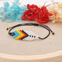 Bohemian National Style Gradient Leaves Beads Woven Beaded Wholesale Nihaojewelry main image 3