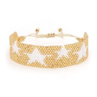 Bohemian Miyuki Beads Woven Five-pointed Star Bracelet Wholesale Nihaojewelry main image 2