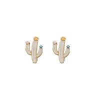 Cute Dripping Cactus Earrings Wholesale Nihaojewelry main image 6