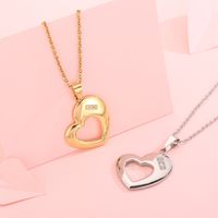 Stainless Steel 18K Gold Plated Heart main image 5
