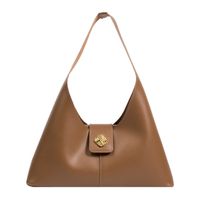 Fashion Solid Color Soft Metal Buckle Underarm Bag Wholesale Nihaojewelry sku image 4
