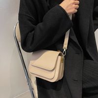 Fashion Simple Solid Color One-shoulder Messenger Square Bag Wholesale Nihaojewelry sku image 1