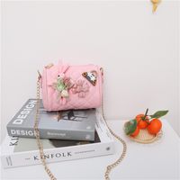 Girl's Rabbit Flower Pu Leather Flip Cover Kids Wallets sku image 3