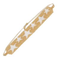 Bracelet Étoile À Cinq Branches Tissé En Perles Miyuki Bohème En Gros Nihaojewelry sku image 1