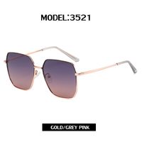 Sunglasses Women's 2022 New Polarized Sunglasses Women's Fashion Large Rim Sunglasses Trendy Outdoor Sunglasses sku image 10