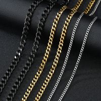 Simple Vintage Multi-layer Stainless Steel Hollow Chain Necklace Wholesale Nihaojewelry main image 6