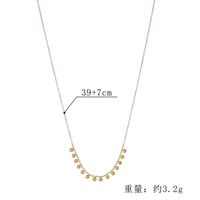 Simple Fashion Steel Ball Titanium Steel Necklace Wholesale Nihaojewelry main image 3