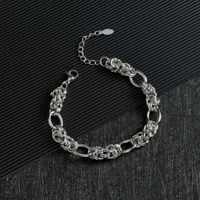 Retro Horse Whip Round Titanium Steel Thick Chain Bracelet Wholesale Nihaojewelry main image 1