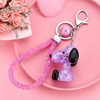 Creative Acrylic Bubble Puppy Keychain Wholesale Nihaojewelry main image 3
