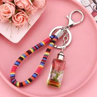 Creative Dried Flower Plant Cotton Rope Keychain Wholesale Nihaojewelry main image 5