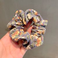 Retro Floral Hair Scrunchies Wholesale Nihaojewelry main image 1