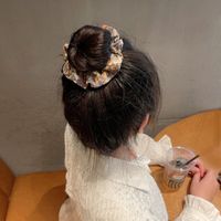 Retro Floral Hair Scrunchies Wholesale Nihaojewelry main image 3