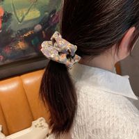 Retro Floral Hair Scrunchies Wholesale Nihaojewelry main image 5