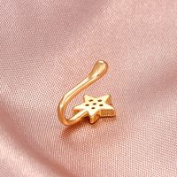 Fashion Copper Inlaid Zircon Star Nose Nail Wholesale Nihaojewelry main image 5