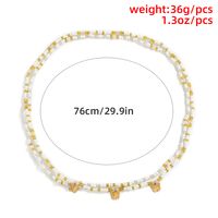 Retro Farbe Miyuki Perlen Schmetterling Stretch Perlen Körper Kette Großhandel Nihaojewelry main image 5