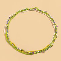 Ethnische Art Farbige Reisperlenquaste Gewebte Farbe Stein Taillenkette Großhandel Nihaojewelry main image 3