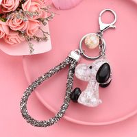 Creative Acrylic Bubble Puppy Keychain Wholesale Nihaojewelry sku image 6