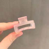 Korean Small Square Frosted Catch Clip Wholesale Nihaojewelry sku image 6